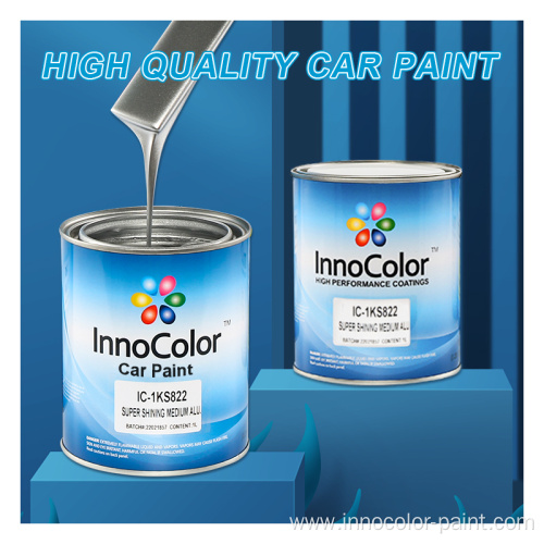 High Content 1k Aluminium Car Refinish Paint